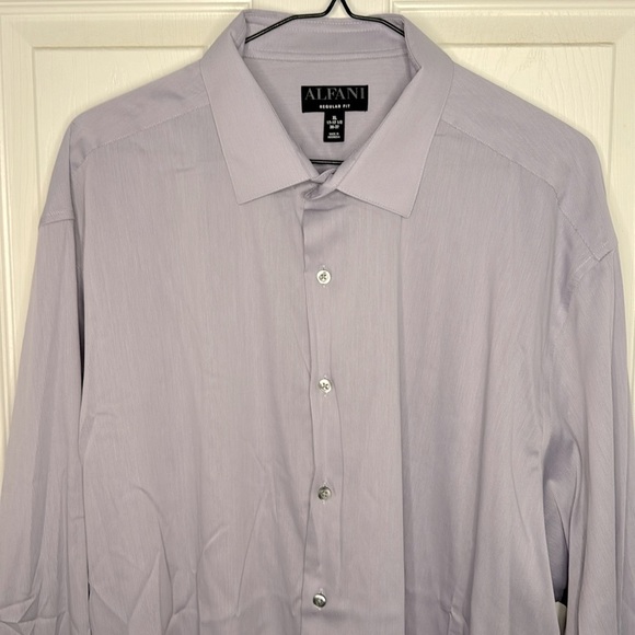 NWOT Alfani Men’s Button Down Dress Shirt - Picture 2 of 6